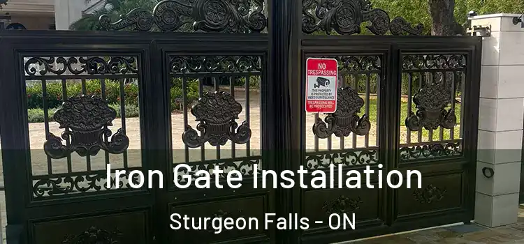  Iron Gate Installation Sturgeon Falls - ON